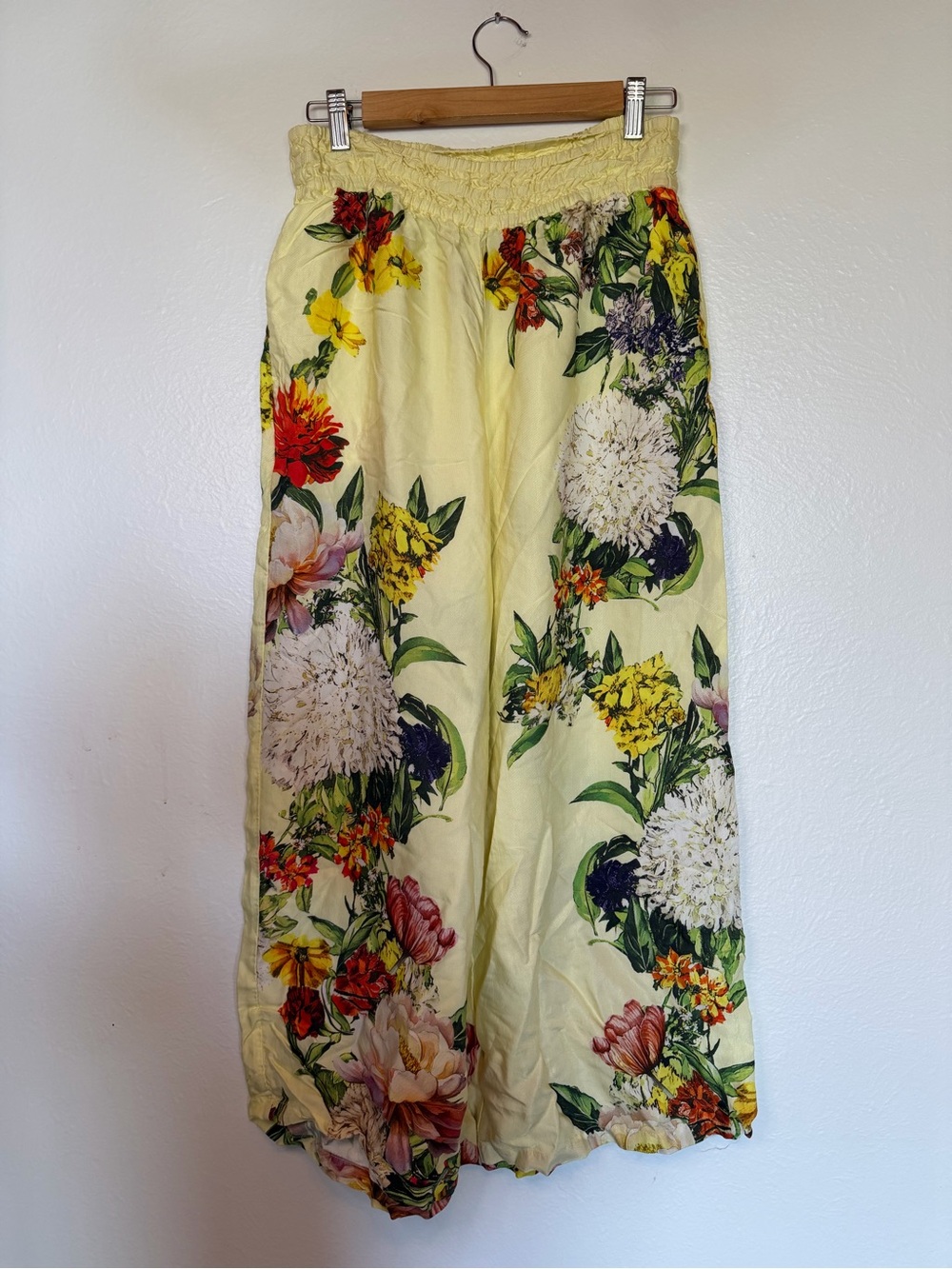 Anthropologie Floral Pants